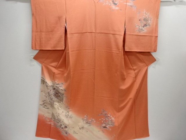 Japanese Kimono / Homongi Tsukesake Silk